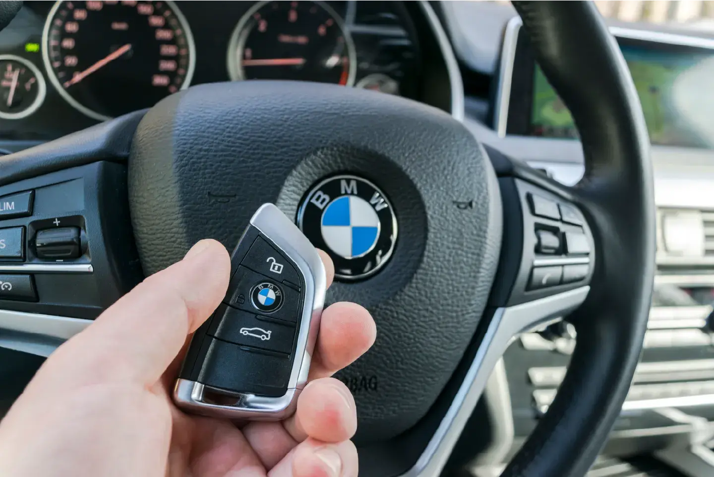4Keys Locksmith technician programming BMW car keys on-site in Metro Atlanta