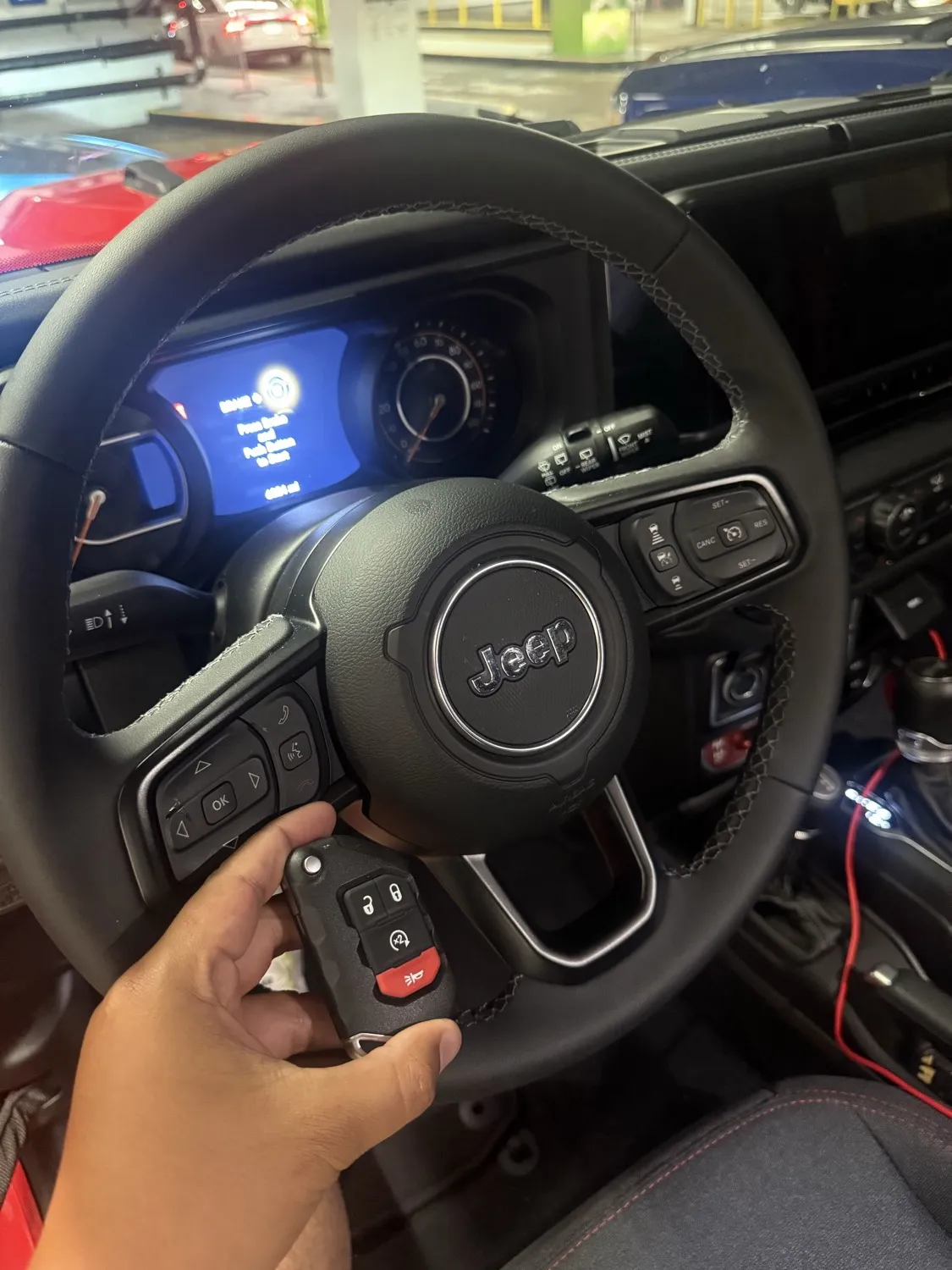 4Keys Locksmith technician programming Jeep car keys on-site in Metro Atlanta